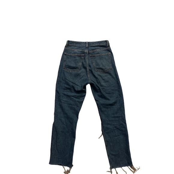 Topshop Blue Ripped Jeans - Picture 2 of 3